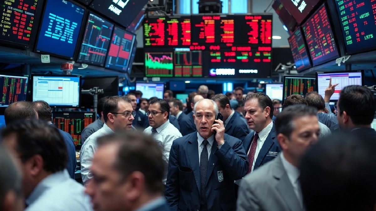 IBM Loses $70 Billion in Market Value After Biggest Stock Crash Since 1968