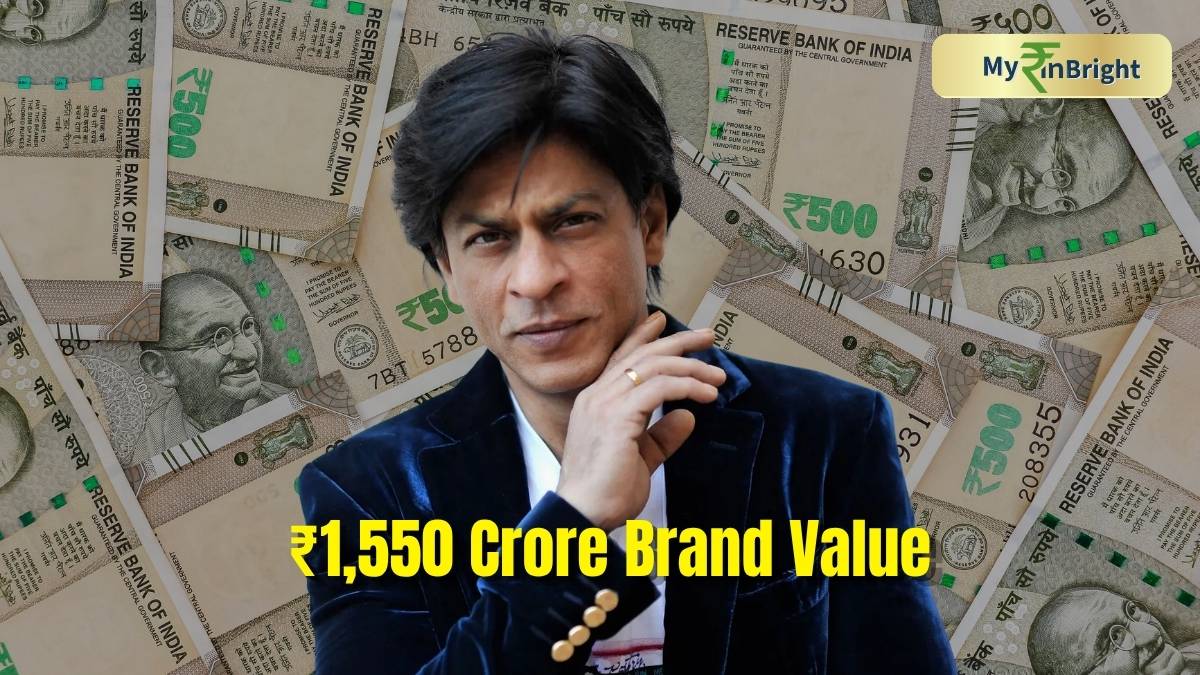Shah Rukh Khan Tops India's Celebrity Brand Rankings with Nearly ₹1,550 Crore Brand Value