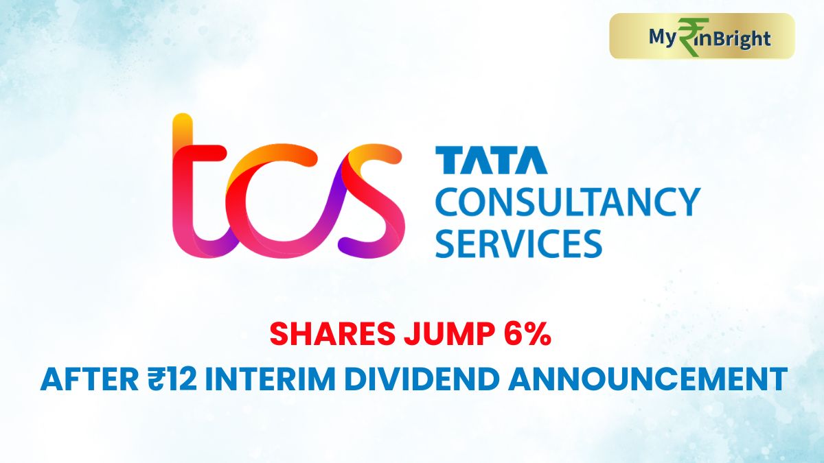 TCS Shares Jump 6% After ₹12 Interim Dividend Announcement; Record Date Set for July 15