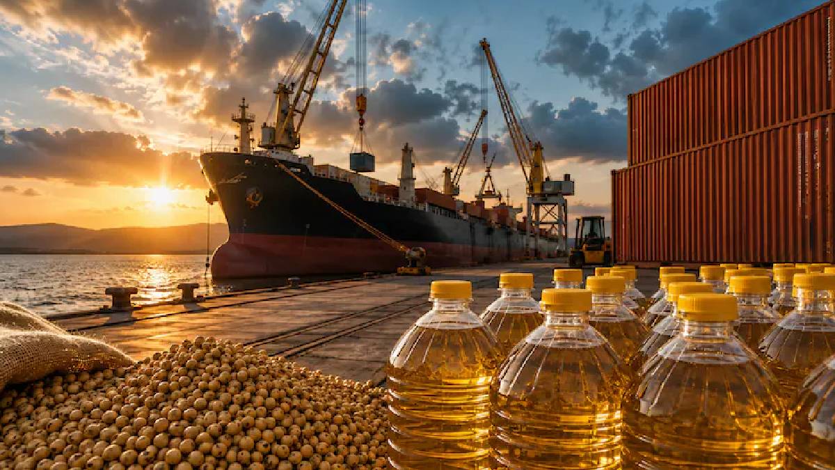 India Soyoil Imports to Hit Record 620,000 Tonnes in August Amid Black Sea Crisis