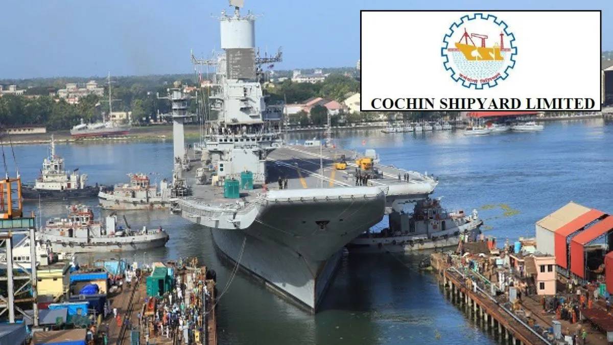 Cochin Shipyard Shares Fall Over 3% as Government's Stake Sale Nears Close