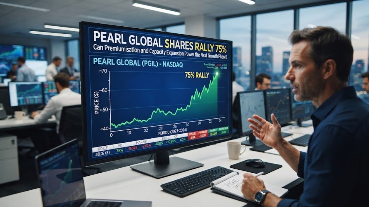 Pearl Global Shares Surge