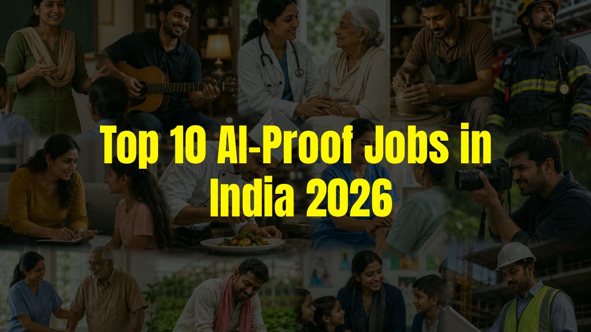 Top 10 AI-Proof Jobs in India 2026: Careers Safe from Automation
