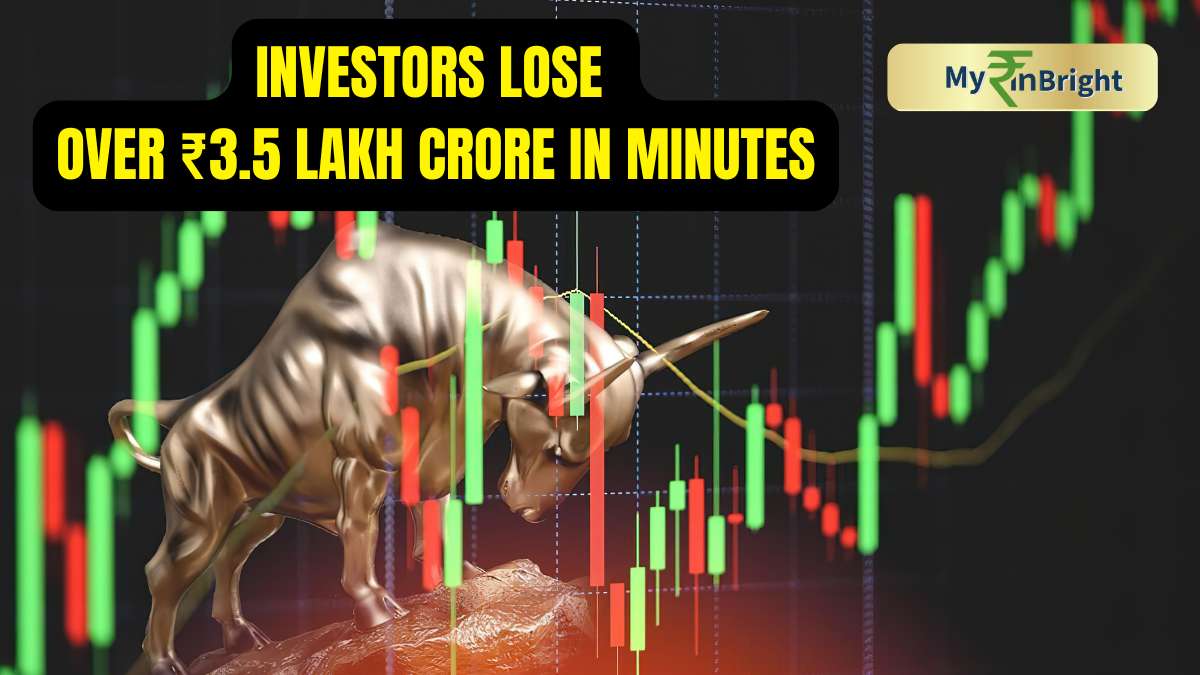 Stock Market Crash: Investors Lose ₹3.5 Lakh Crore as Sensex, Nifty Fall for Fifth Straight Session