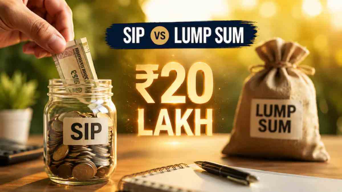Rs 5,000 Monthly SIP vs Rs 1 Lakh Lump Sum: Which Investment Reaches a Rs 20 Lakh Corpus Faster?