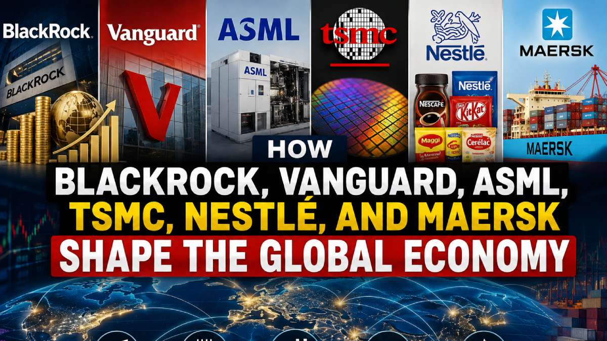 How BlackRock, Vanguard, ASML, TSMC, Nestlé, and Maersk Shape the Global Economy
