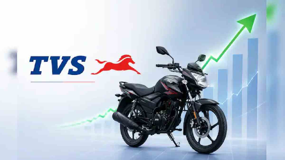 TVS Motor Shares Jump Over 5% After Q1 Profit Soars More Than 50%