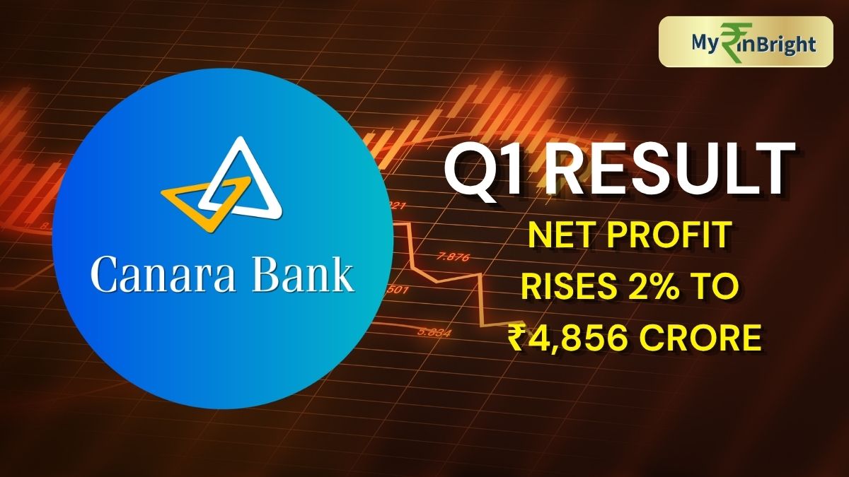 Canara Bank Q1 FY27 Results: Net Profit Rises 2% to ₹4,856 Crore, Targets 11–12% Loan Growth