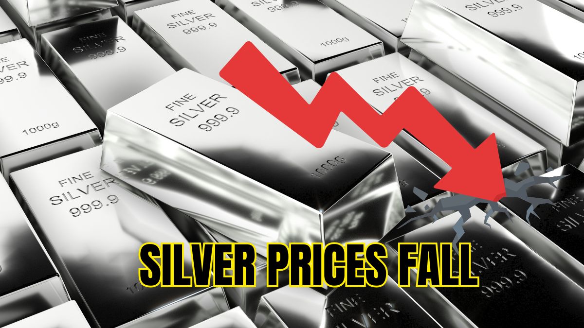 Silver Prices Fall to ₹250 per Gram in India, ₹30,000 Drop in June