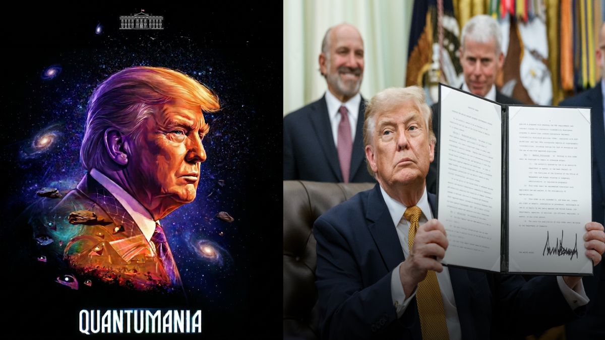 Trump Signs Quantum Tech Orders; U.S. Targets 2028 Quantum Computer