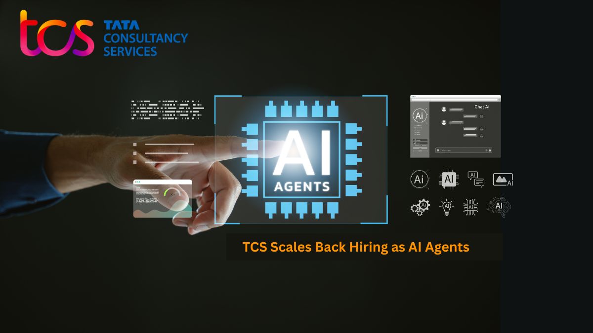 TCS Scales Back Hiring as AI Agents Near Workforce Levels