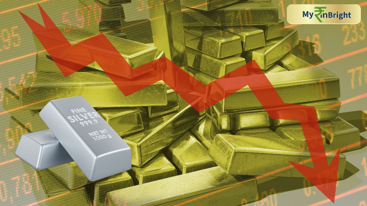 Gold and Silver Prices Plunge: Gold Falls ₹3,500, Silver Drops ₹8,500