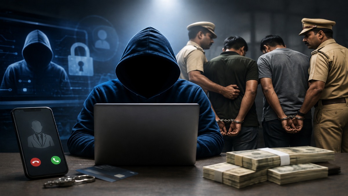 Two Arrested in Cyber Fraud Cases Over ₹9.51 Lakh and ₹23.3 Lakh