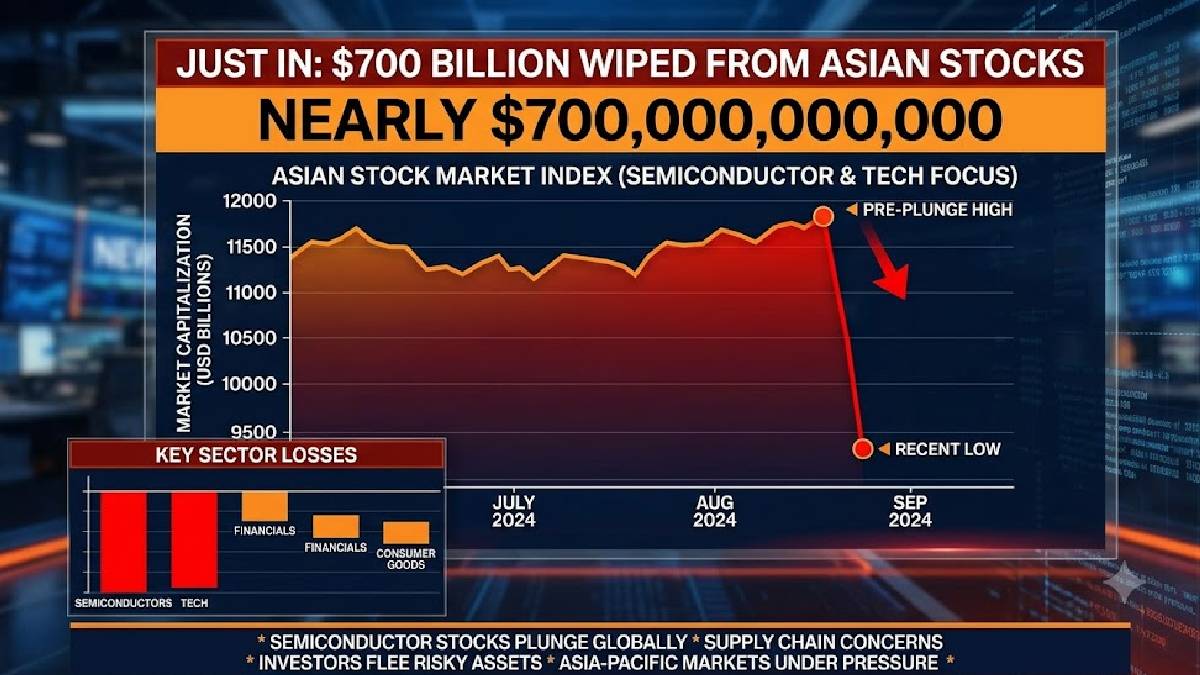Nearly $700 Billion Wiped Out in Asian Stock Market Rout