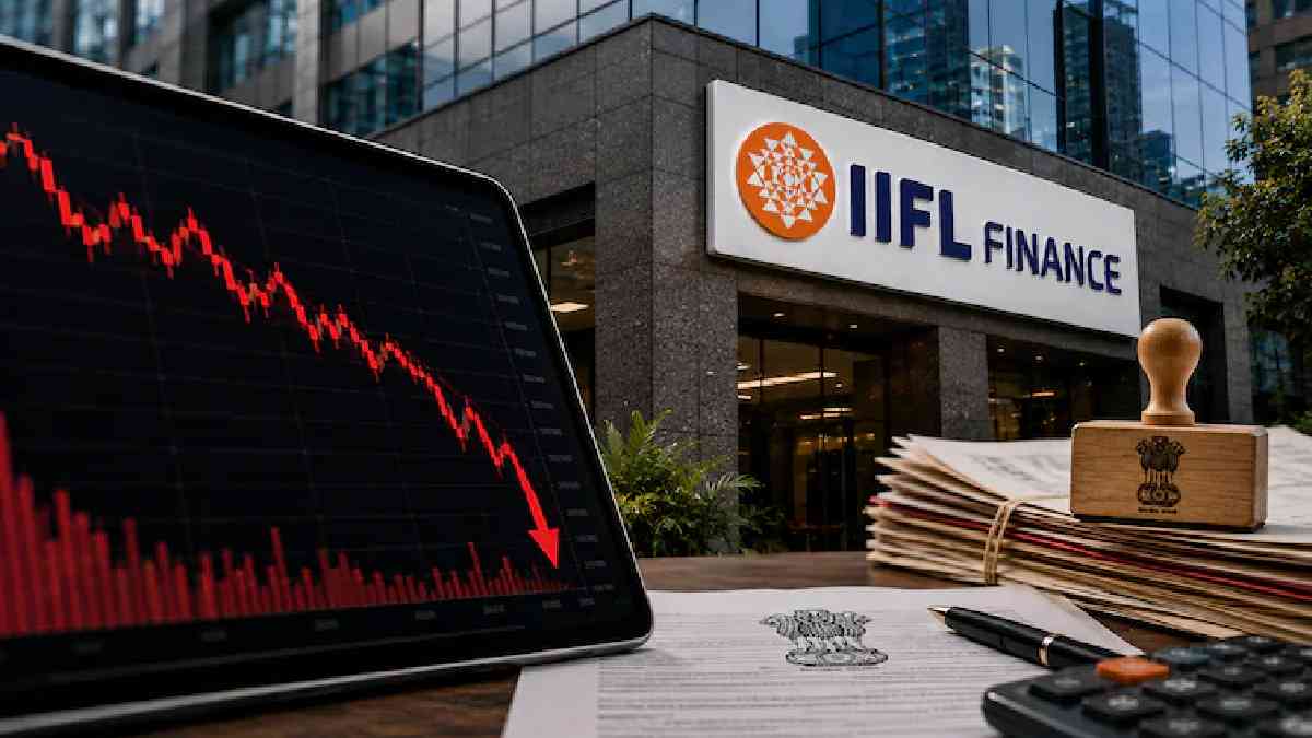 IIFL Finance Share Price Falls 8% After ₹963 Crore Tax Demand